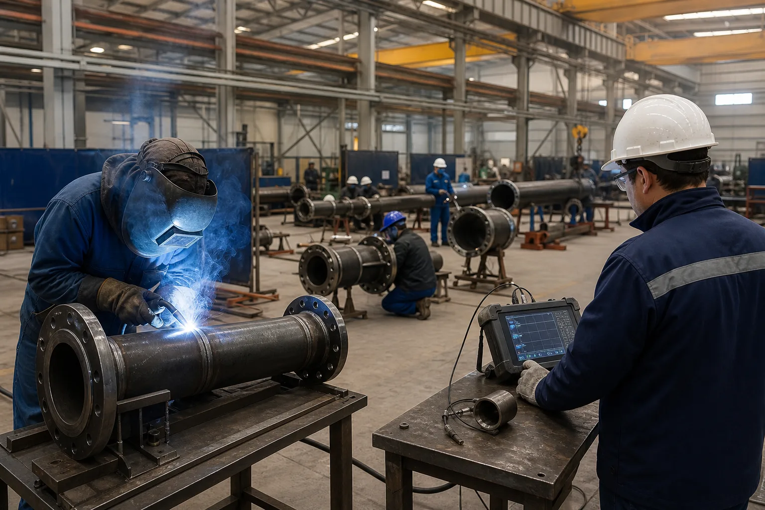 Fabrication Shops — SIS inspection work